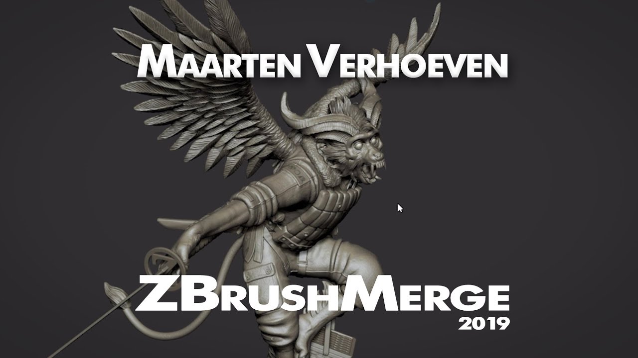 ZBrush Merge 2019 - Maarten Verhoeven プレゼンテーション