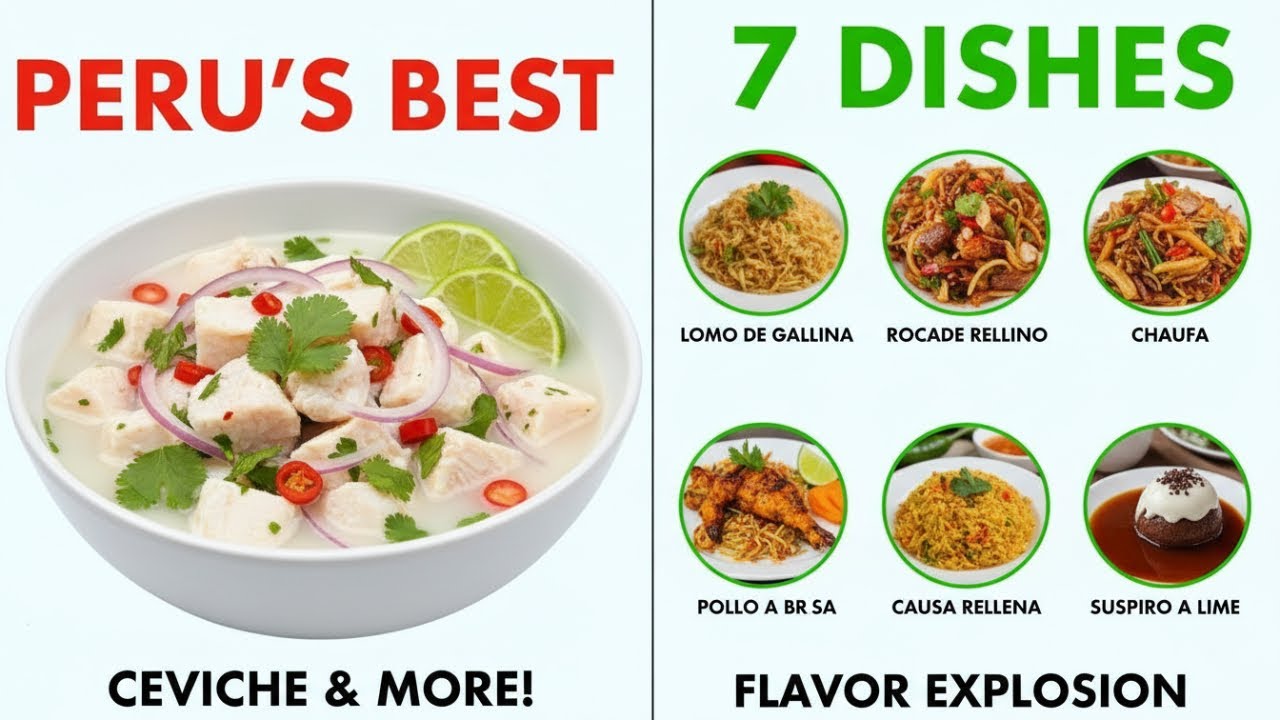 Why Everyone’s Obsessed with These 7 Peruvian Dishes