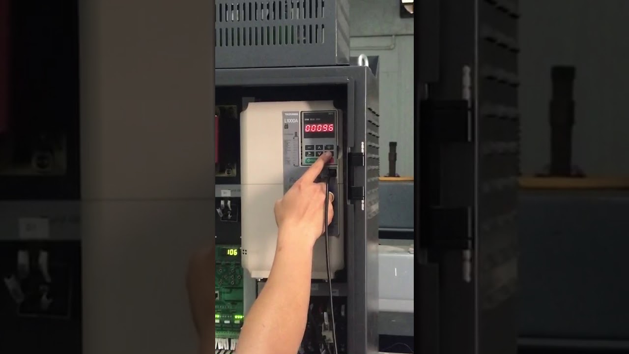 Turning PM Motor by Yaskawa Inverter  L1000A and Elevator Controller