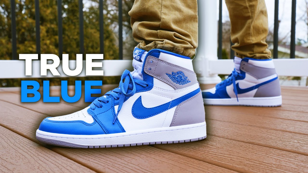Not What It Seems... AIR JORDAN 1 TRUE BLUE Review & On Feet