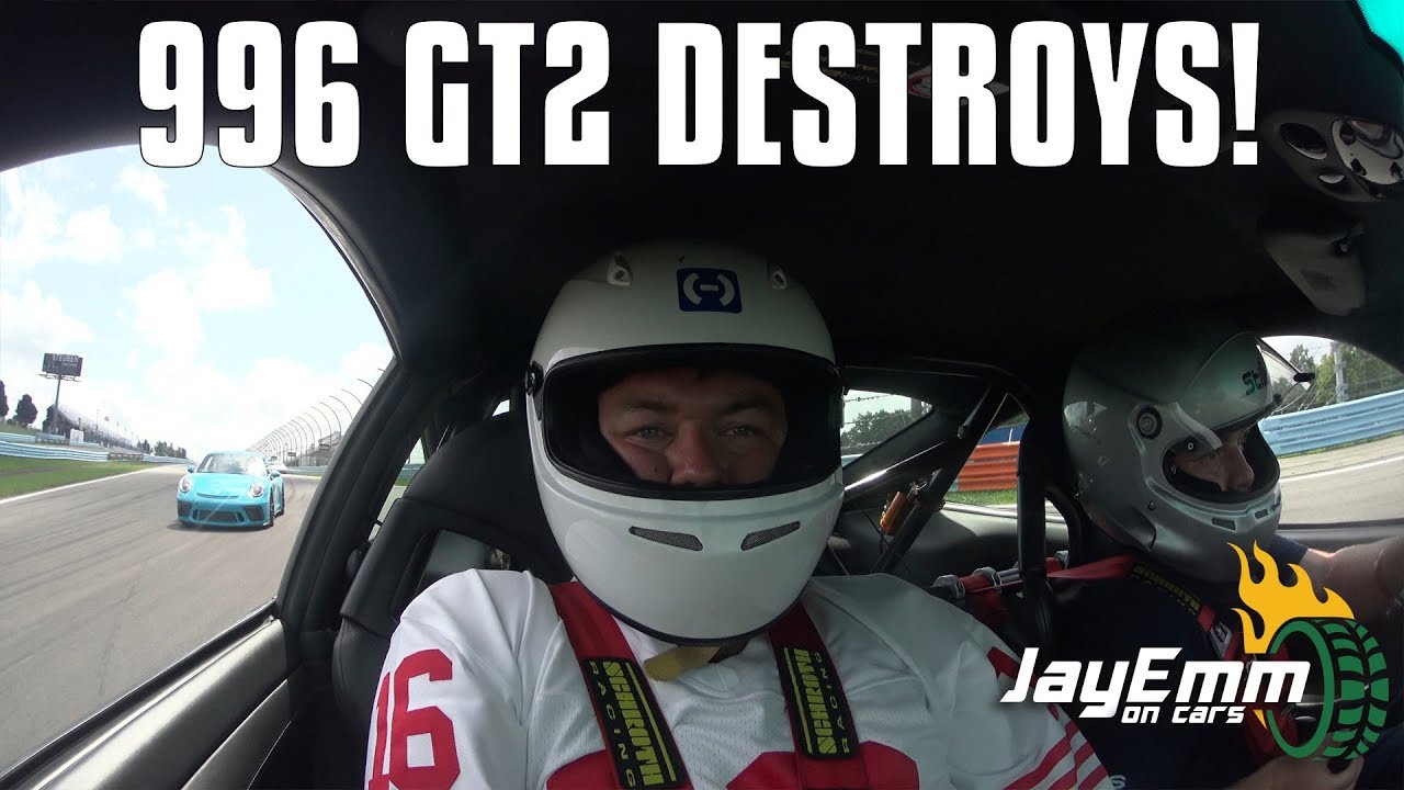 Pure Driving: Porsche 996 GT2 on Slicks DESTROYS The competition on Track at Watkins Glen