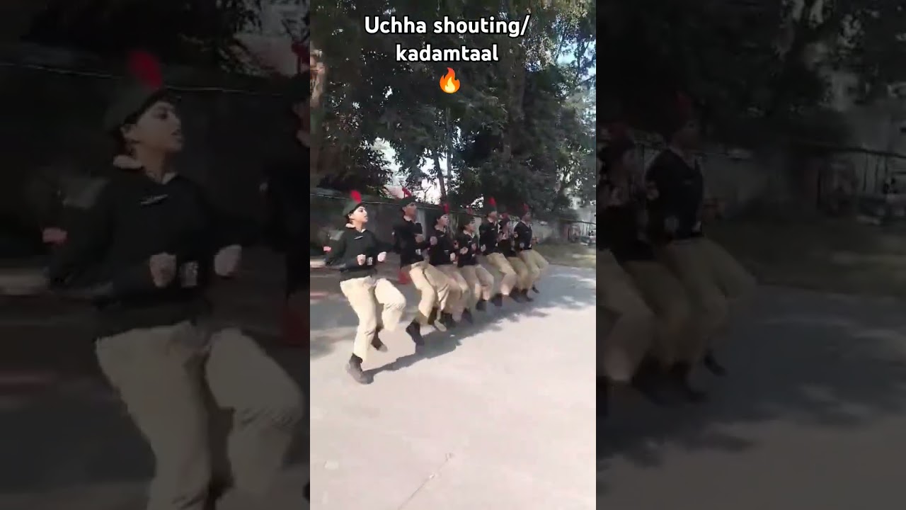 Uchha shouting / uchha kadamtaal #rdccamp #rdcpractice #josh #ncc #army #allindiancc #indianarmy