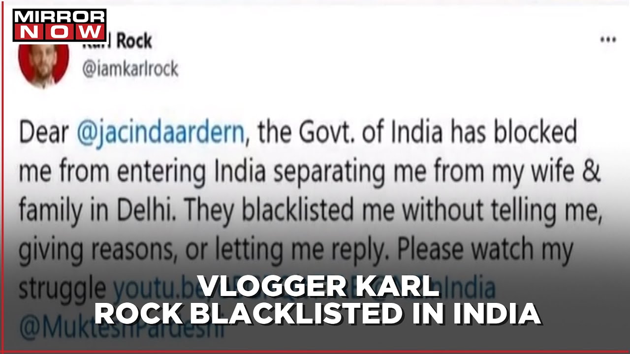 New Zealand Vlogger Karl Rock black listed by Indian govt; Wife Manisha Malik moves Delhi HC