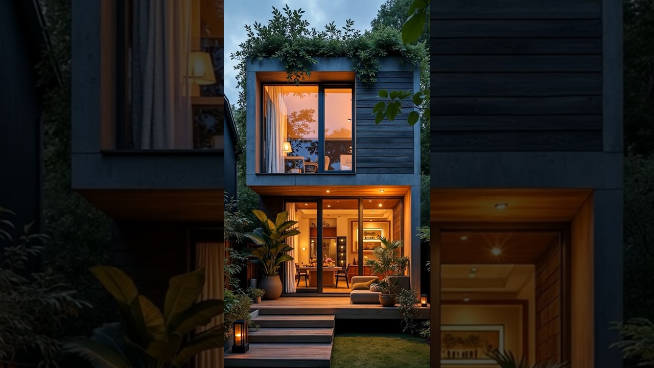 Living in an Urban Tiny House! 🌆🏡 | Rooftop Garden & Minimalist Living