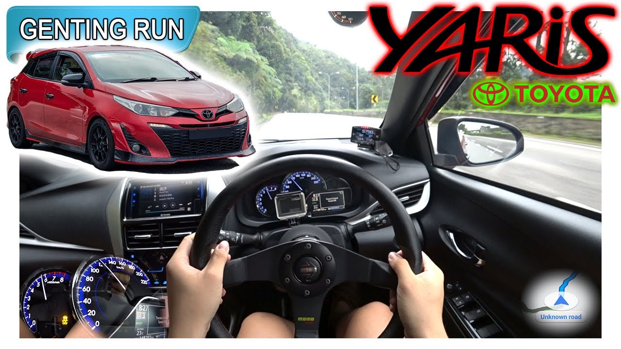 Part 2/2 | 2019 Toyota Yaris 1.5G | Malaysia #POV [Genting Run 冲上云霄] [CC Subtitle]