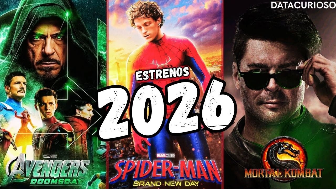Las 10 PEL&Iacute;CULAS M&Aacute;S ESPERADAS del 2026 🍿