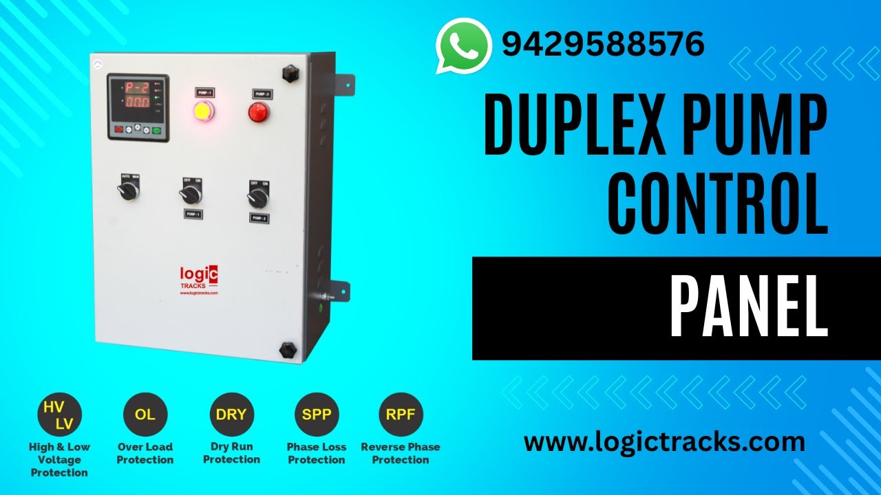 duplex pump control panel for HYPN pressure boosting system | Hydro pneumatic pressure booster