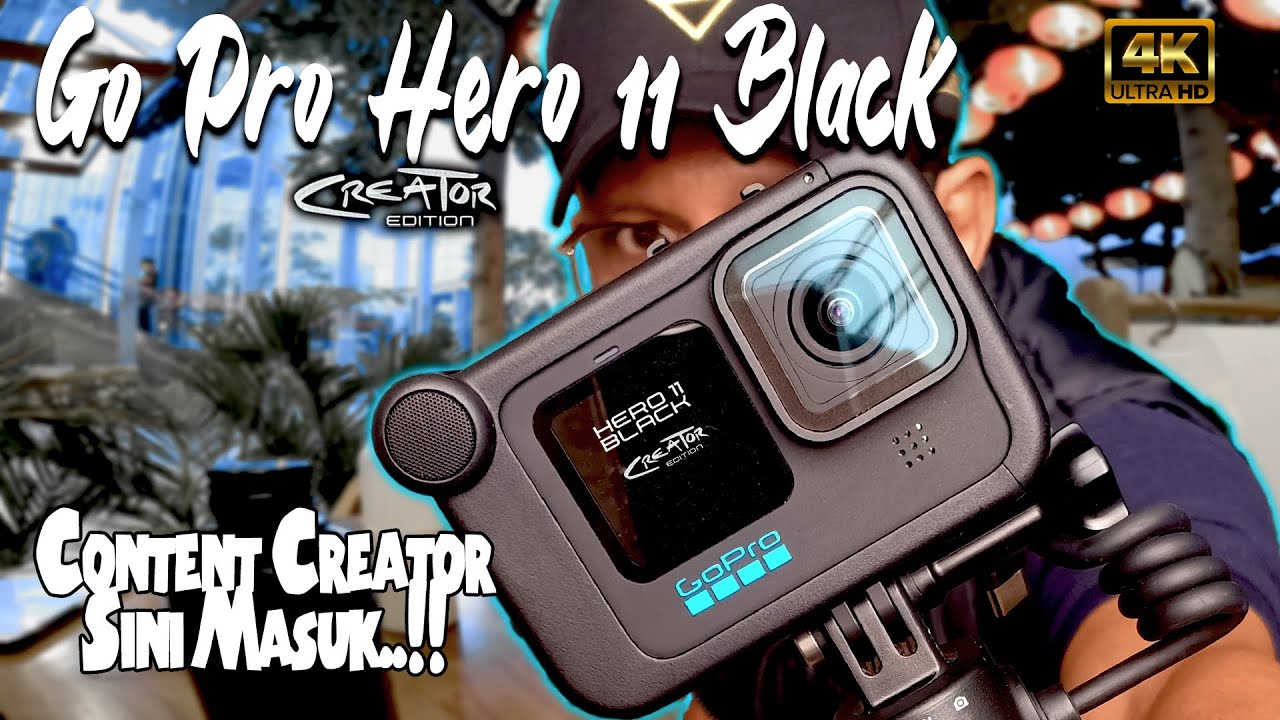 GOPRO HERO 11 BLACK-CREATOR EDITION 2023- Action Cam Buat Content Creator..CADAS Mang..❗❗
