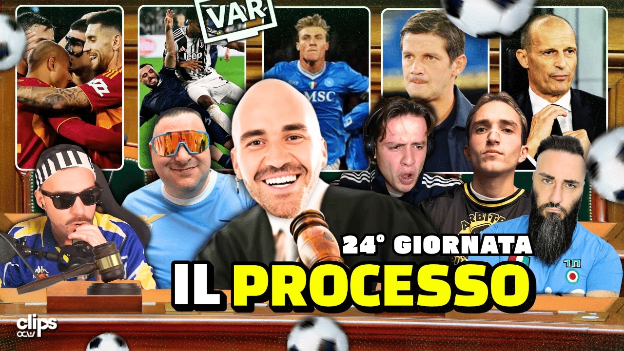 PROCESSO 24° GIORNATA DI SERIE A! | IL FALLIMENTO DEGLI ARBITRI! CHI È L'ANTI INTER? NAPOLI CI SEI??