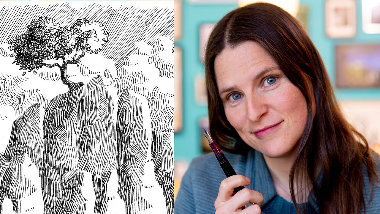 ✒️ PENTEKENING tips | Tekenen met lijn | Pen en inkt | Robin Rozendal