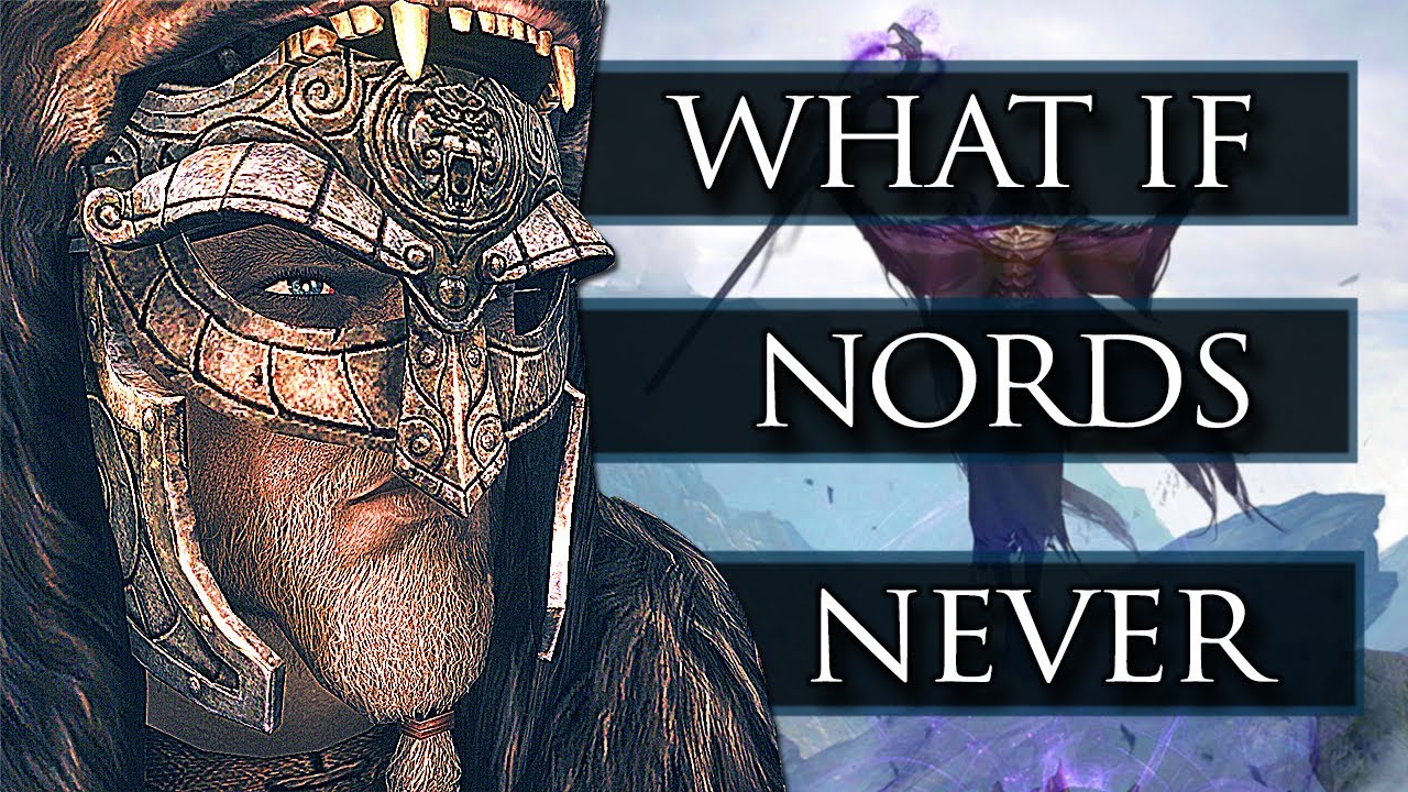 Skyrim - What if the Nords NEVER Came to Tamriel?
