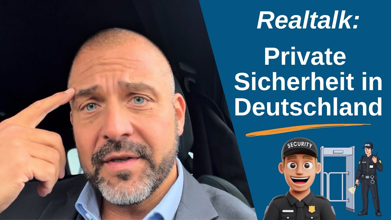 Realtalk: Das größte Problem für private Sicherheitsdienste?!