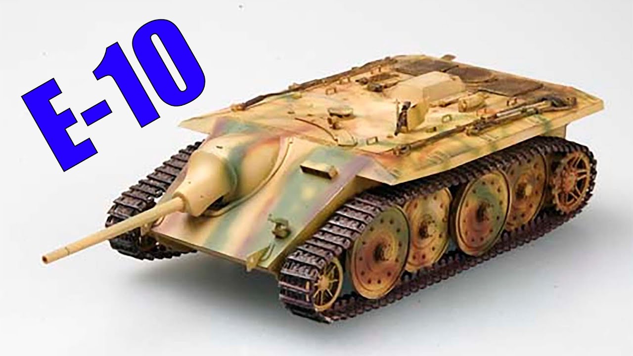 E-10 - Немецкий проект лёгкого танка