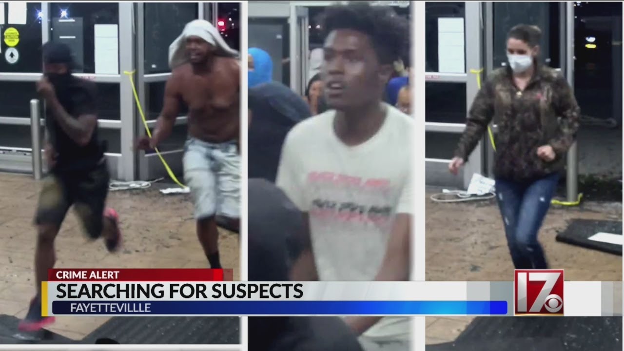 Authorities release 100+ images of suspected looters at Fayetteville Walmart