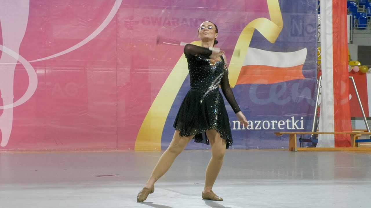 *Rytm IV Cisek* - solo acrobatic baton -  MP Kędzierzyn Koźle 2025 - Mażoretki