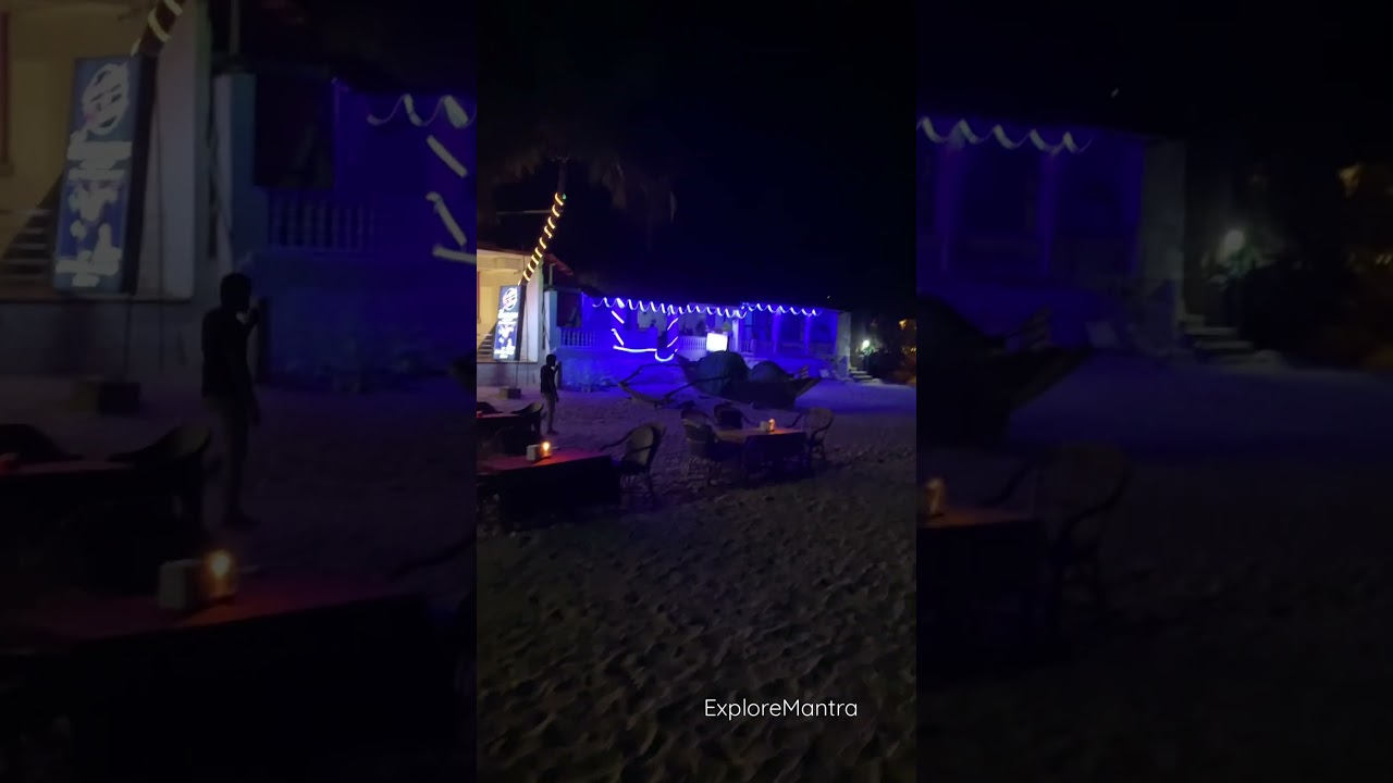 Nightlife at Palolem Beach Goa