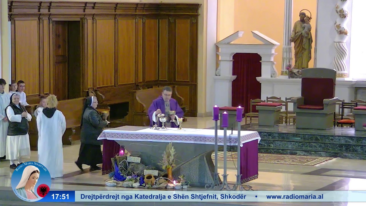 Mesha e shenjtë nga Katedralja e Shën Shtjefnit Shkodër
