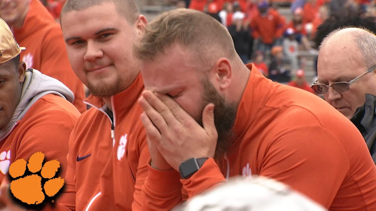 Ben Boulware's Emotional Speech At Clemson's National Championship Celebration