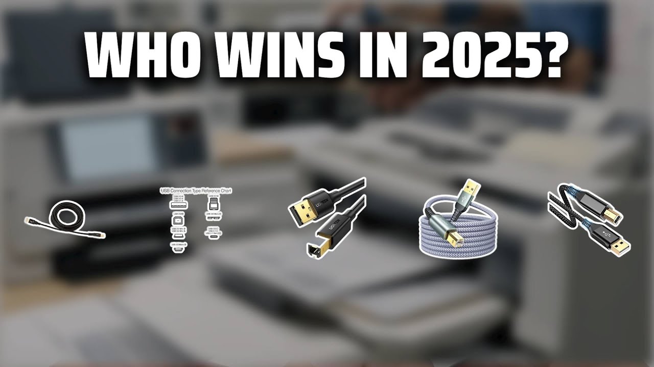 The Top 5 Best Printer USB Cable in 2025 - Must Watch Before Buying!