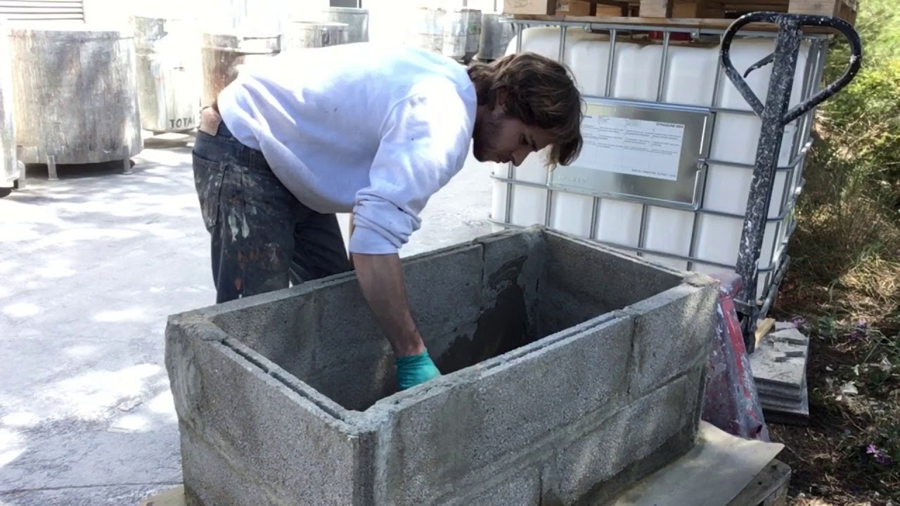 Enduit de cuvelage C3 : Étanchéité piscine, cave, fondation, garage, fosse, bassin, cuve... PROCOM