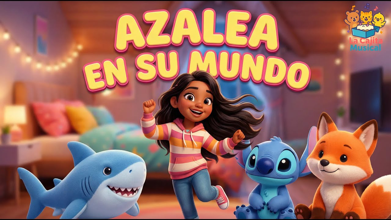 Azalea en su Mundo 💃✨ | Canci&oacute;n Divertida y Especial para Azalea Olivero