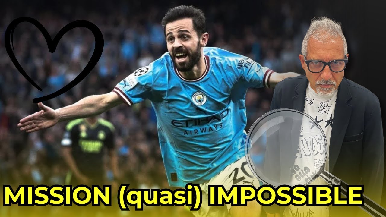 BERNARDO SILVA CAMBIEREBBE LA STORIA DELLA JUVE COME FECE PIRLO ⚽️