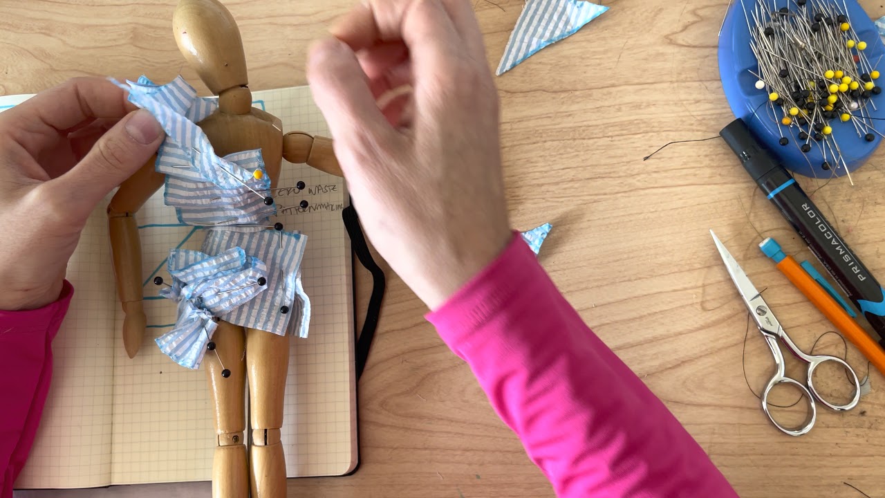 Zero waste pattern making + subtractive cutting!