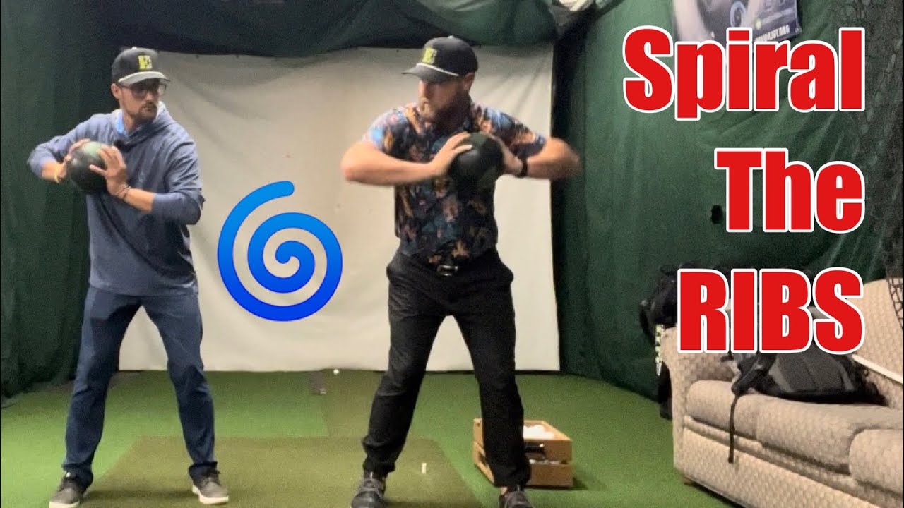 Spiral the RIBS to control the Clubhead!