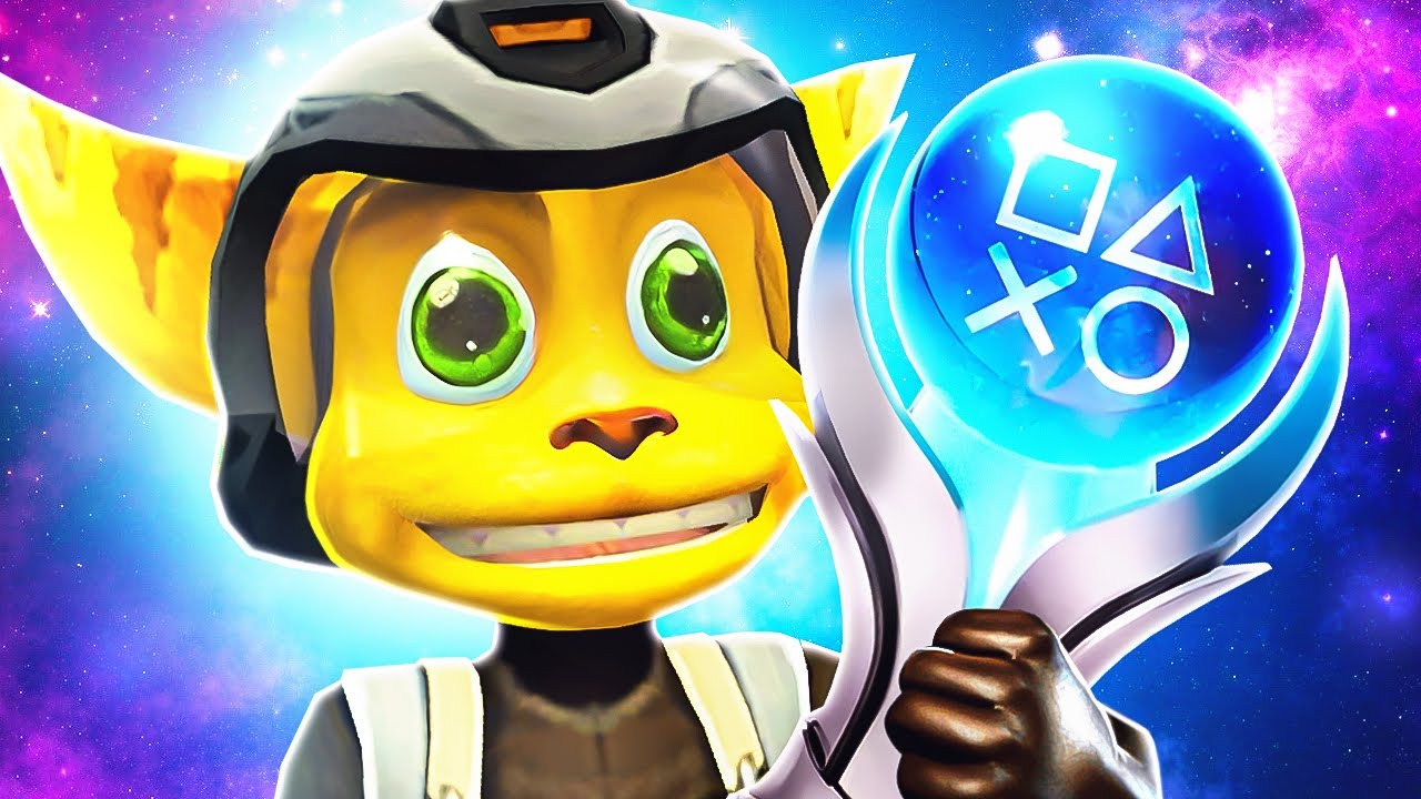 Я получил платину от всех игр Ratchet & Clank на PS2