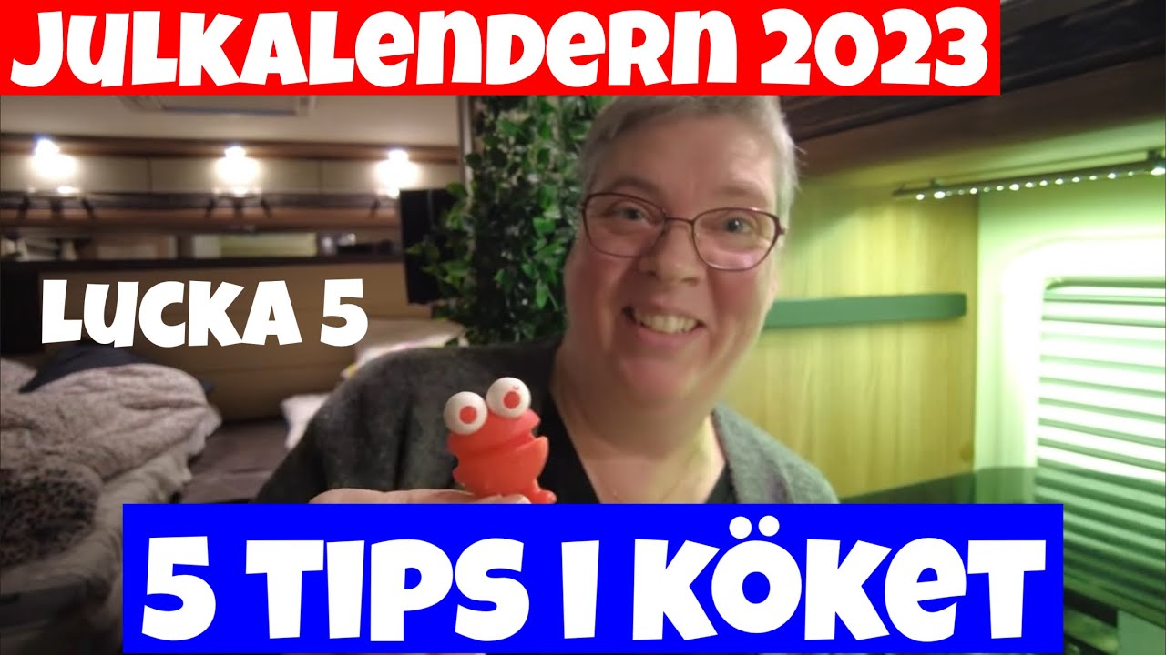 5 snabba tips i köket med Lena! Julkalender 2023 - Lucka 5 #husbilsliv  #husbilsresor  #husbilstips