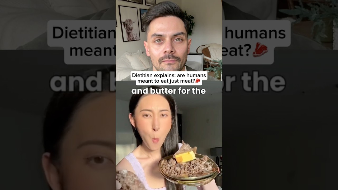 Dietitian reacts to the trending carnivore diet...