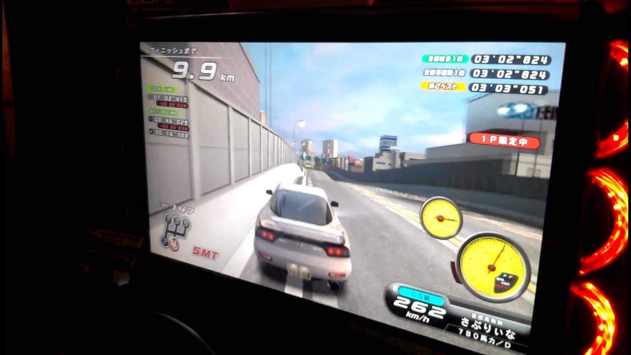 湾岸ミッドナイト4 名古屋高速環状TA 3分03秒064 サブリーナ