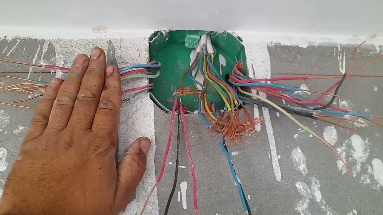 شرح علاقة الطابلو الكهربائي بعلبة التفرع(يتبع)