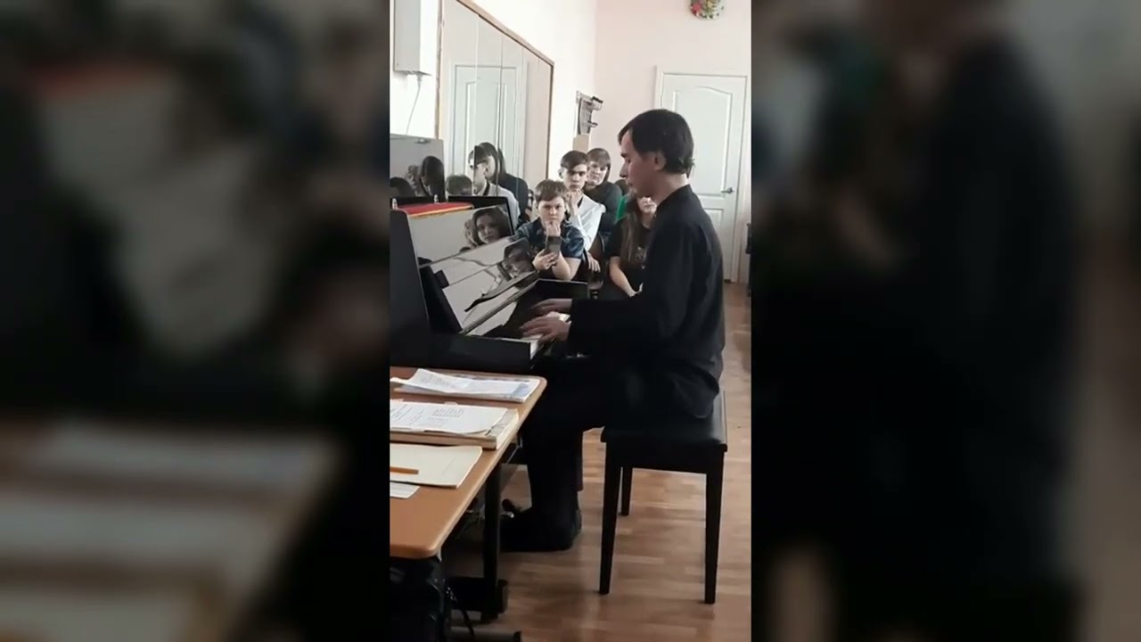 Фрагменты концерта музыки Рахманинова Павел Кушнир
