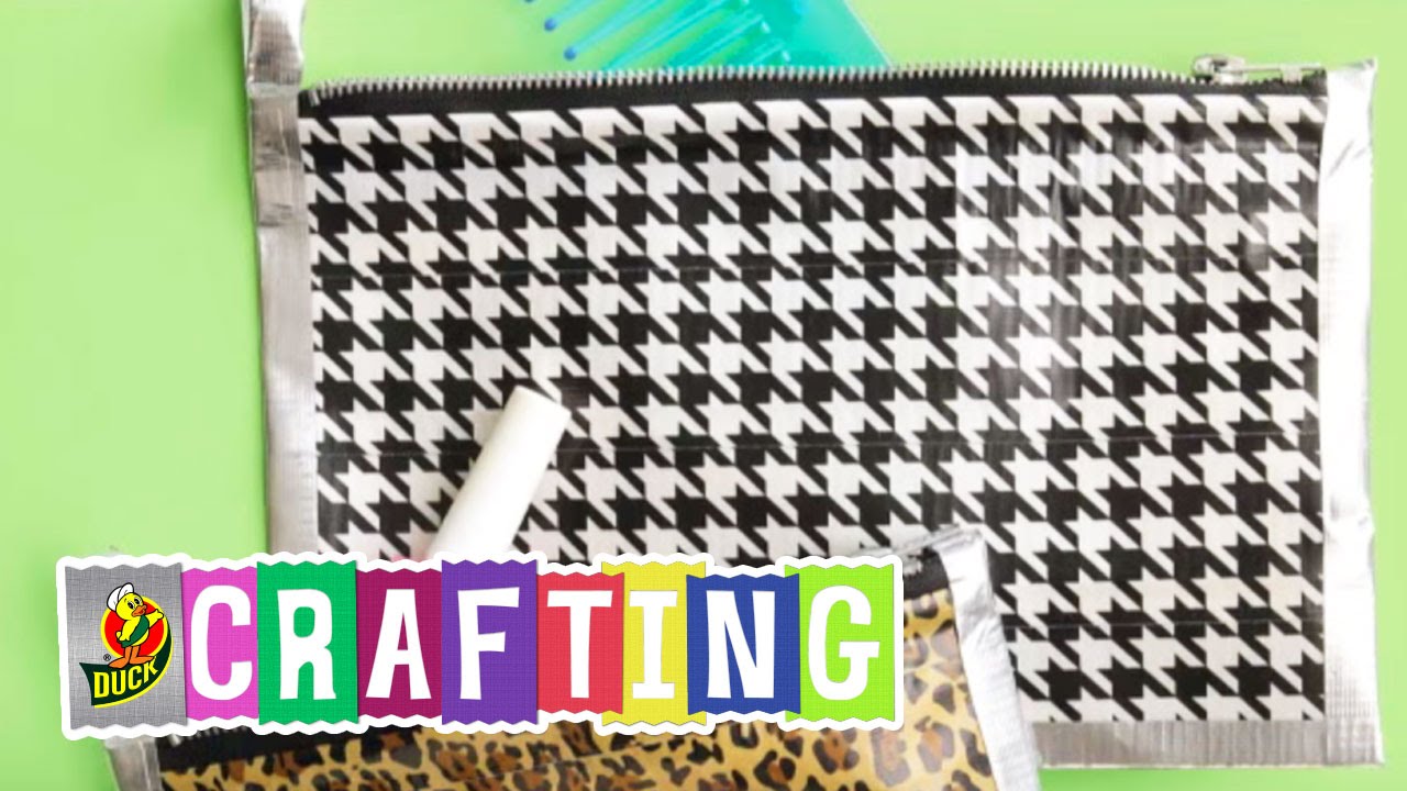 How to Craft a Duct Tape Zippered Bag