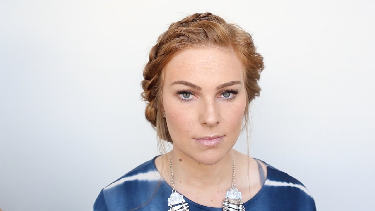 Mixed Braid Updo