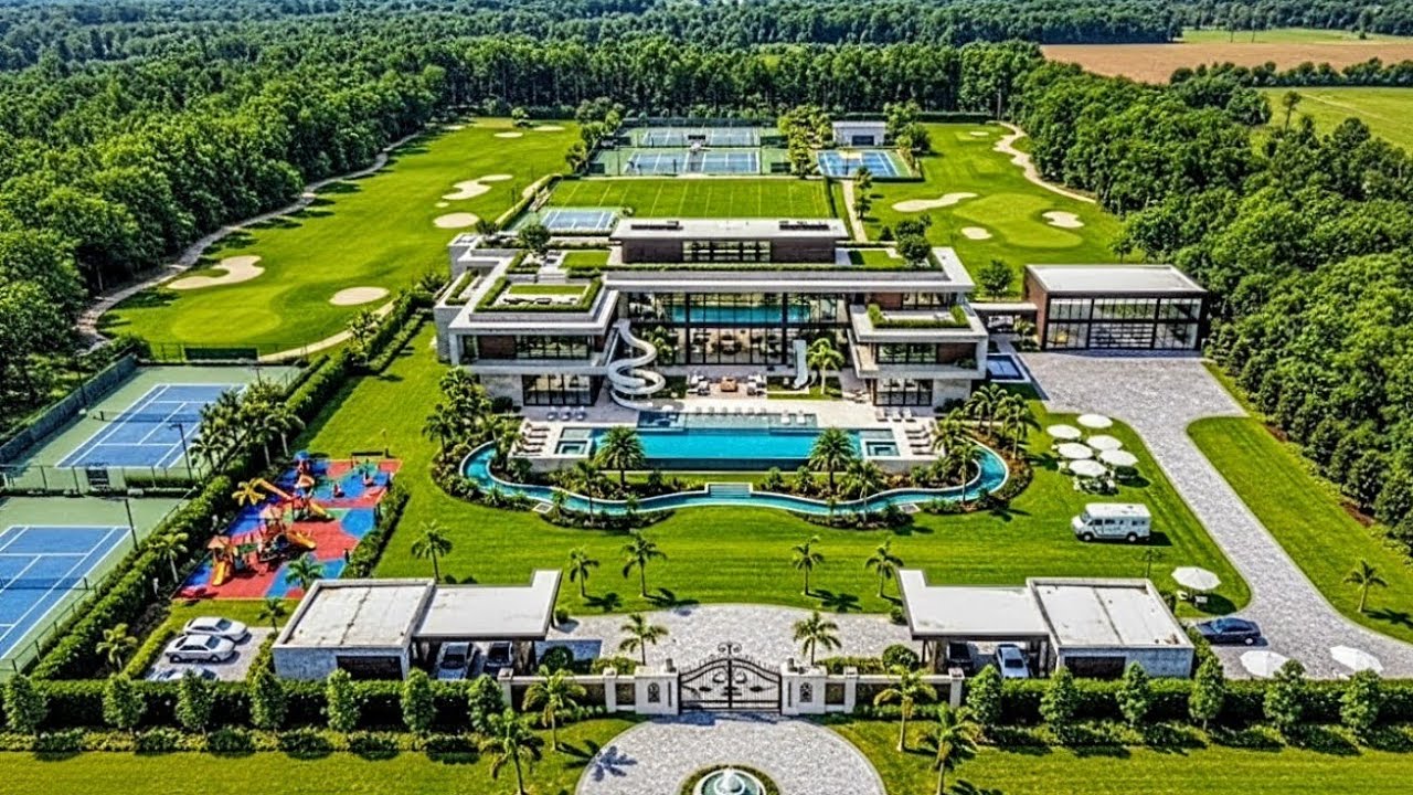 Inside a $Billion Ultra-Luxury Mega Mansion | Private Resort Estate Experience#Viral #LuxuryReels