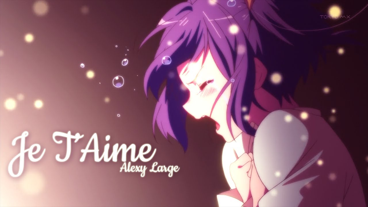 AMV || Je T'Aime (Lyrics)