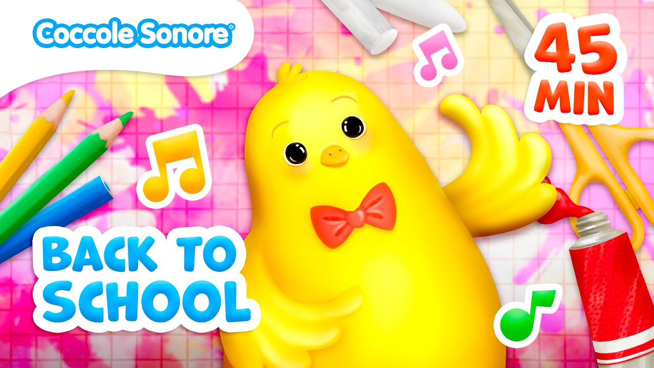 BACK TO SCHOOL - Compilation di Canzoncine Educative e Divertenti per Bambini 🎶 - Coccole Sonore