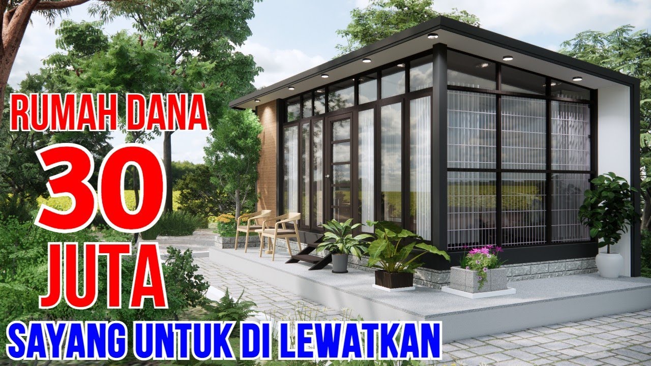 Tiny House! Cara Bangun Rumah 30 JUTA Nyaman & Elegant ini sayang jika kalian lewatkan!