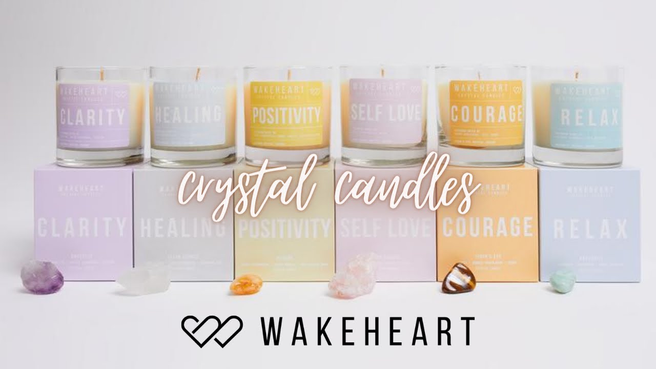 Complete crystal candle collection from Wakeheart 🕯💎✨
