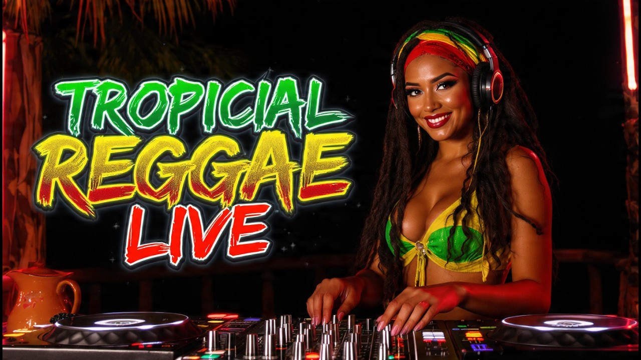 Deep Roots Reggae & Dub Live Stream 🌴 Chill Island Vibes for Focus, Study & Happy Mood