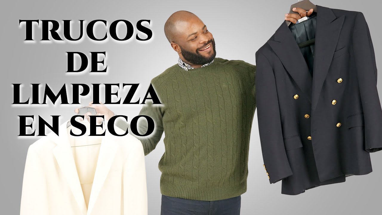 9 TRUCOS de limpieza en seco para mantener la ropa en buen estado