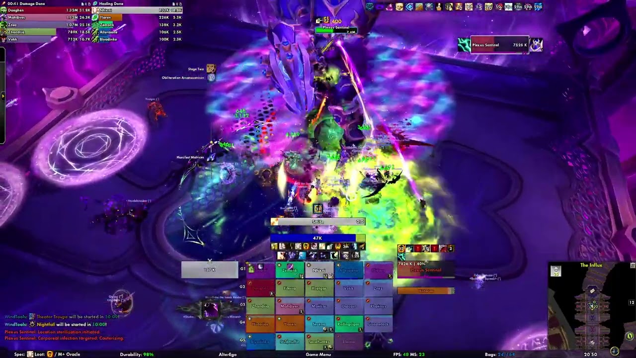 Pre-patch LFR hiilitesti