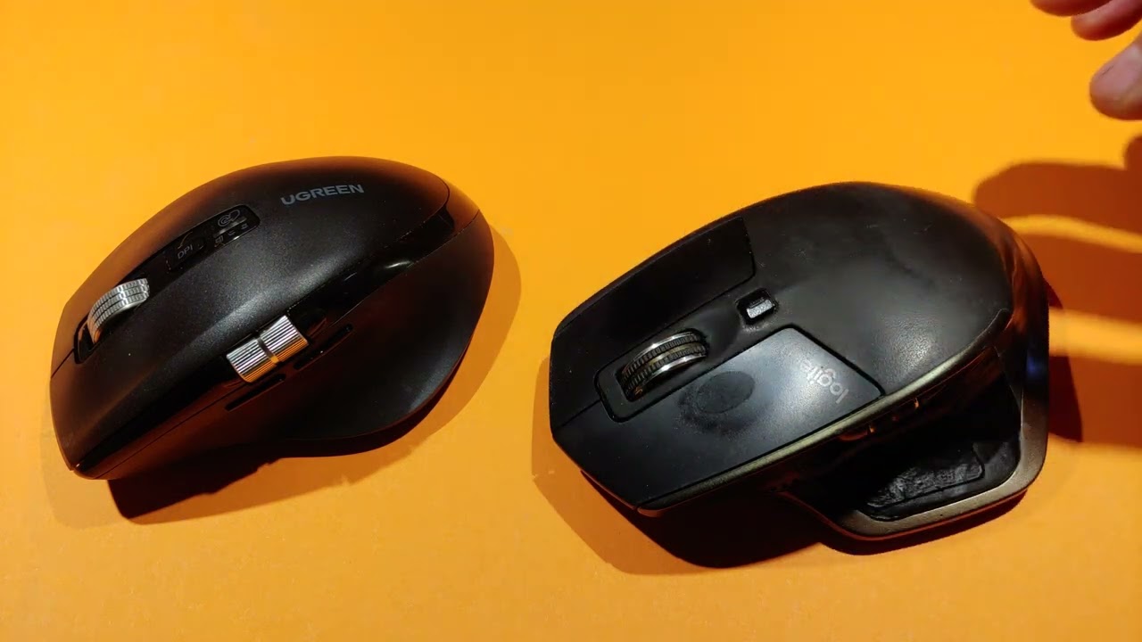 Ugreen M751 (Ugreen Hyper-Fast Scroll) vs. Logitech MX Master: Click and Scroll Wheel Comparison
