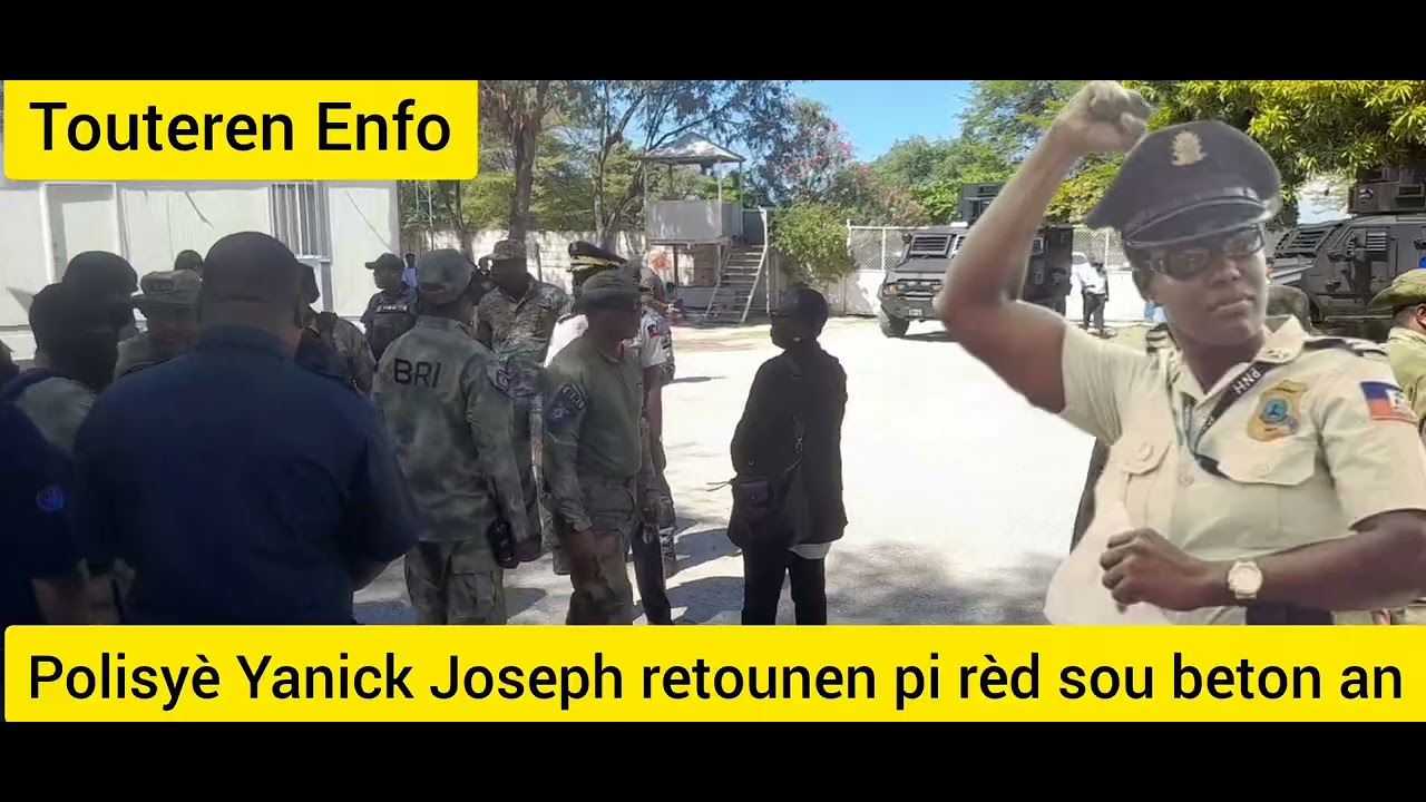  Yanick Joseph anonse gwo leve kanpe nan Lapolis la si CSPN lan pa bay polisye yo Kas balistik