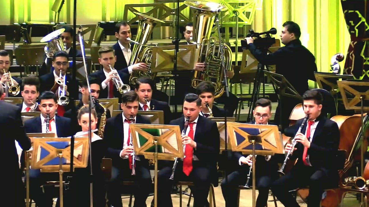 Orchestra de suflatori a Colegiului National de Arte 