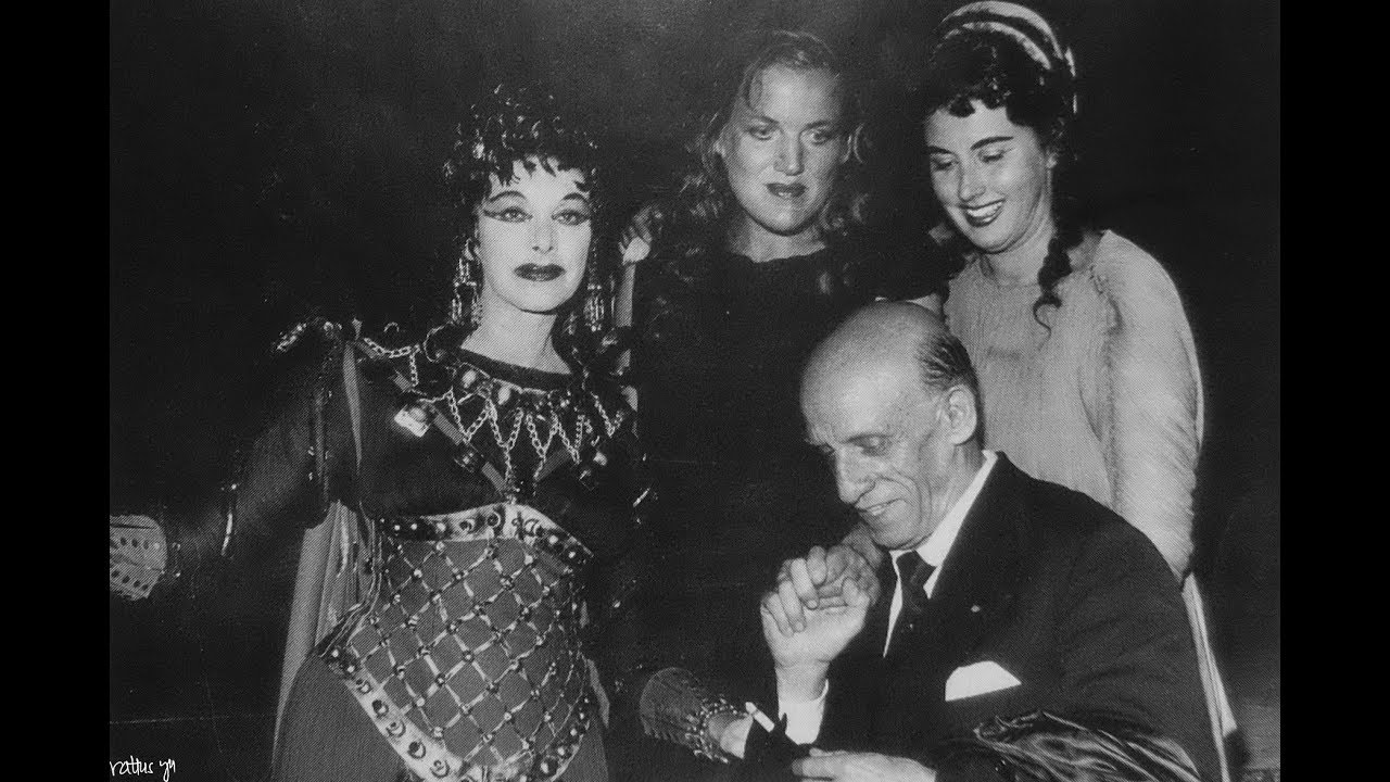 Jean Madeira as Klytemnestra (ELEKTRA, Salzburg 1957)