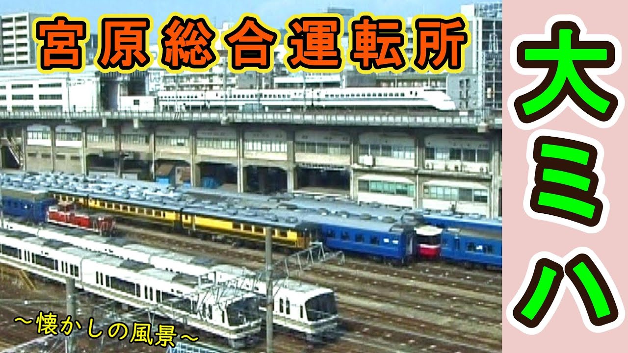 【あの頃は華やかだった・・・】 JR西日本 宮原総合運転所 【2005年撮影】