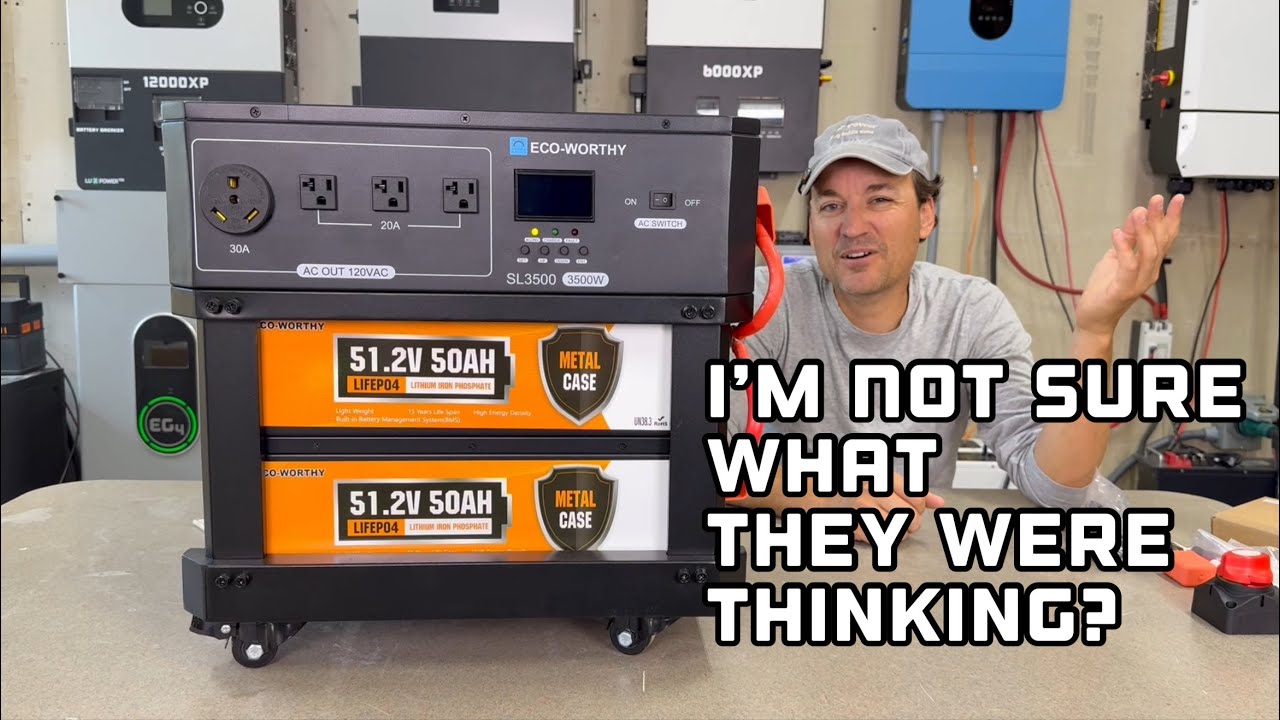 They need to try harder, the EcoWorthy SL3500 review